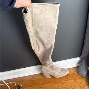Women's Suede Knee-High Boots